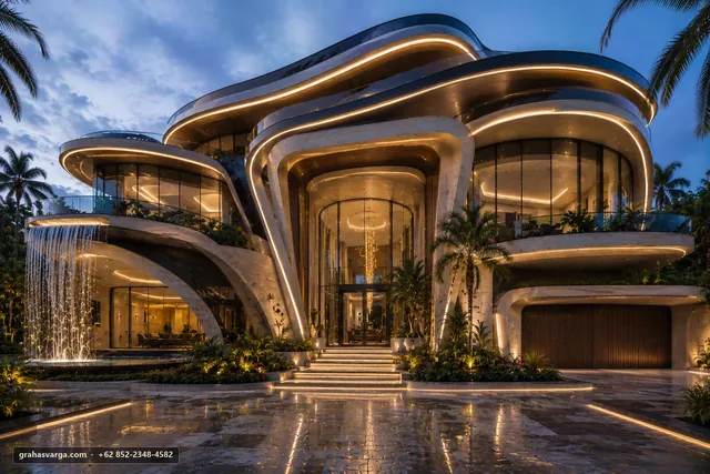 Arsitektur untuk Kabupaten Belitung Timur. — pandangan arsitektur 2